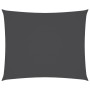 Toldo de vela rectangular tela Oxford gris antracita 5x6 m en Sombrillas | Comprar online en Foru.es