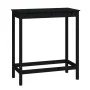 Mesa alta de bar madera maciza de pino negro 100x50x110 cm de vidaXL, Mesas de cocina y de comedor - Ref: Foro24-822156, Prec...