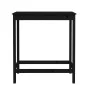 Mesa alta de bar madera maciza de pino negro 100x50x110 cm de vidaXL, Mesas de cocina y de comedor - Ref: Foro24-822156, Prec...