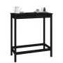 Mesa alta de bar madera maciza de pino negro 100x50x110 cm de vidaXL, Mesas de cocina y de comedor - Ref: Foro24-822156, Prec...
