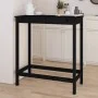 Mesa alta de bar madera maciza de pino negro 100x50x110 cm de vidaXL, Mesas de cocina y de comedor - Ref: Foro24-822156, Prec...