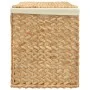 Cesto de ropa sucia con 3 secciones jacinto agua 75x42,5x52 cm de vidaXL, Cestas para ropa - Ref: Foro24-355184, Precio: 103,...