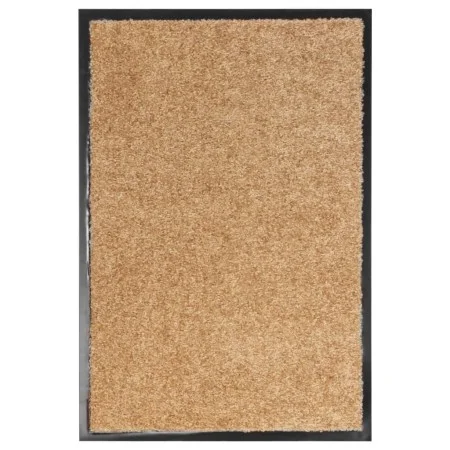 Felpudo lavable crema 40x60 cm de vidaXL, Felpudos - Ref: Foro24-323463, Precio: 22,72 €, Descuento: %