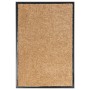 Felpudo lavable crema 40x60 cm de vidaXL, Felpudos - Ref: Foro24-323463, Precio: 23,23 €, Descuento: %