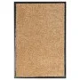 Felpudo lavable crema 40x60 cm de vidaXL, Felpudos - Ref: Foro24-323463, Precio: 22,72 €, Descuento: %