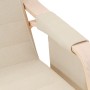 Silla mecedora de tela color crema de vidaXL, Mecedoras - Ref: Foro24-351073, Precio: 146,81 €, Descuento: %