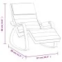 Silla mecedora de tela color crema de vidaXL, Mecedoras - Ref: Foro24-351073, Precio: 144,34 €, Descuento: %
