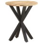 Mesa auxiliar de madera maciza de mango 48x48x56 cm de vidaXL, Mesas auxiliares - Ref: Foro24-320656, Precio: 92,26 €, Descue...