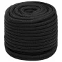 Cuerda de barco polipropileno negro intenso 16 mm 50 m de vidaXL, Sogas y cuerdas metálicas - Ref: Foro24-152520, Precio: 49,...