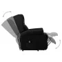 Hebestuhl aus schwarzem Stoff von vidaXL, Sessel - Ref: Foro24-289732, Preis: 329,91 €, Rabatt: %