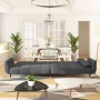Sofá cama de 2 plazas con dos almohadas terciopelo gris oscuro de vidaXL, Sofás - Ref: Foro24-337583, Precio: 352,70 €, Descu...