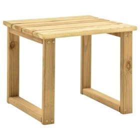 Mesa de tumbona madera de pino impregnada 30x30x26 cm en Mesas de jardín | Comprar online en Foru.es