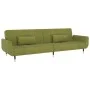 2-Sitzer-Schlafsofa mit zwei hellgrünen Samtkissen von vidaXL, Sofas - Ref: Foro24-337585, Preis: 325,51 €, Rabatt: %