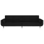 2-Sitzer-Schlafsofa mit zwei schwarzen Samtkissen von vidaXL, Sofas - Ref: Foro24-337588, Preis: 357,17 €, Rabatt: %