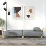 Sofá cama con reposabrazos tela gris claro de vidaXL, Sofás - Ref: Foro24-351843, Precio: 288,25 €, Descuento: %