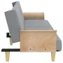 Sofá cama con reposabrazos tela gris claro de vidaXL, Sofás - Ref: Foro24-351843, Precio: 288,25 €, Descuento: %