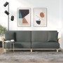 Sofá cama con reposabrazos tela gris oscuro de vidaXL, Sofás - Ref: Foro24-351844, Precio: 295,01 €, Descuento: %