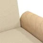 Sofá cama con reposabrazos tela color crema de vidaXL, Sofás - Ref: Foro24-351846, Precio: 260,62 €, Descuento: %