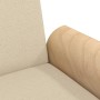 Sofá cama con reposabrazos tela color crema de vidaXL, Sofás - Ref: Foro24-351846, Precio: 264,37 €, Descuento: %