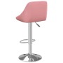 Taburete de cocina 2 unidades de terciopelo rosa de vidaXL, Taburetes de cocina - Ref: Foro24-335310, Precio: 144,66 €, Descu...