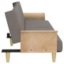 Sofá cama con reposabrazos tela gris taupe de vidaXL, Sofás - Ref: Foro24-351848, Precio: 302,94 €, Descuento: %