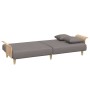 Sofá cama con reposabrazos tela gris taupe de vidaXL, Sofás - Ref: Foro24-351848, Precio: 290,51 €, Descuento: %