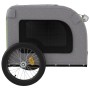 Remolque de bicicleta mascotas hierro tela Oxford verde gris de vidaXL, Cochecitos para mascotas - Ref: Foro24-93843, Precio:...