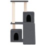 Rascador para gatos con postes de sisal gris oscuro 82 cm de vidaXL, Mobiliario para gatos - Ref: Foro24-171665, Precio: 43,6...