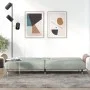 Hellgraues Samtschlafsofa mit Getränkehalter von vidaXL, Sofas - Ref: Foro24-351850, Preis: 317,55 €, Rabatt: %
