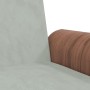 Sofá cama con portavasos terciopelo gris claro de vidaXL, Sofás - Ref: Foro24-351850, Precio: 341,52 €, Descuento: %