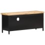 Mueble para TV de madera maciza de mango rugosa 90x30x41 cm de vidaXL, Muebles TV - Ref: Foro24-320662, Precio: 140,89 €, Des...