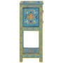 Aparador turquesa de madera maciza de mango 55x30x76 cm de vidaXL, Aparadores - Ref: Foro24-355011, Precio: 193,09 €, Descuen...