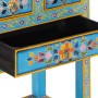 Aparador turquesa de madera maciza de mango 55x30x76 cm de vidaXL, Aparadores - Ref: Foro24-355011, Precio: 196,85 €, Descuen...