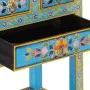 Aparador turquesa de madera maciza de mango 55x30x76 cm de vidaXL, Aparadores - Ref: Foro24-355011, Precio: 193,09 €, Descuen...