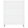 Aparador alto madera de ingeniería blanco 69,5x32,5x180 cm de vidaXL, Aparadores - Ref: Foro24-3189541, Precio: 108,11 €, Des...