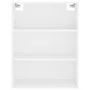 Aparador alto madera de ingeniería blanco 69,5x32,5x180 cm de vidaXL, Aparadores - Ref: Foro24-3189541, Precio: 108,11 €, Des...
