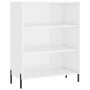 Aparador alto madera de ingeniería blanco 69,5x32,5x180 cm de vidaXL, Aparadores - Ref: Foro24-3189581, Precio: 120,15 €, Des...