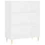 Aparador alto madera de ingeniería blanco 69,5x32,5x180 cm de vidaXL, Aparadores - Ref: Foro24-3189557, Precio: 121,05 €, Des...