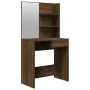 Schminktisch mit eichenbraunem Spiegel 74,5x40x141 cm von vidaXL, Schlafzimmerkommoden - Ref: Foro24-820492, Preis: 72,81 €, ...