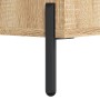 Aparador alto madera de ingeniería roble Sonoma 69,5x32,5x180cm de vidaXL, Aparadores - Ref: Foro24-3189584, Precio: 125,07 €...