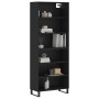 Aparador alto madera de ingeniería negro 69,5x32,5x180 cm de vidaXL, Aparadores - Ref: Foro24-3189598, Precio: 125,77 €, Desc...