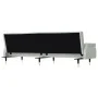Sofa bed with light gray velvet cushions by vidaXL, Sofas - Ref: Foro24-351857, Price: 314,39 €, Discount: %