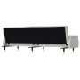 Sofá cama con cojines terciopelo gris claro de vidaXL, Sofás - Ref: Foro24-351857, Precio: 318,92 €, Descuento: %
