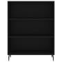 Aparador alto madera de ingeniería negro 69,5x32,5x180 cm de vidaXL, Aparadores - Ref: Foro24-3189590, Precio: 128,88 €, Desc...