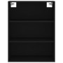 Aparador alto madera de ingeniería negro 69,5x32,5x180 cm de vidaXL, Aparadores - Ref: Foro24-3189590, Precio: 128,88 €, Desc...