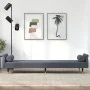 Sofa bed with dark gray velvet cushions by vidaXL, Sofas - Ref: Foro24-351858, Price: 294,25 €, Discount: %