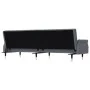 Sofa bed with dark gray velvet cushions by vidaXL, Sofas - Ref: Foro24-351858, Price: 294,25 €, Discount: %