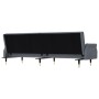 Sofá cama con cojines terciopelo gris oscuro de vidaXL, Sofás - Ref: Foro24-351858, Precio: 298,35 €, Descuento: %