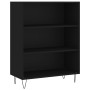 Aparador alto madera de ingeniería negro 69,5x32,5x180 cm de vidaXL, Aparadores - Ref: Foro24-3189566, Precio: 124,75 €, Desc...