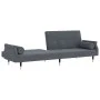 Sofa bed with dark gray velvet cushions by vidaXL, Sofas - Ref: Foro24-351858, Price: 294,25 €, Discount: %